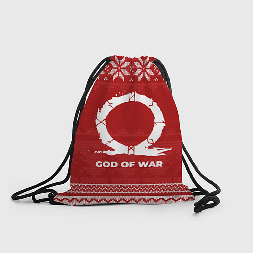 Мешок для обуви Новогодний God of War / 3D-принт – фото 1
