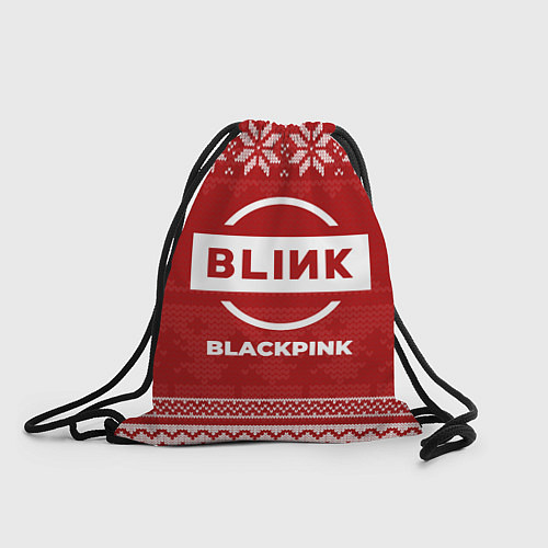 Мешок для обуви Новогодний Blackpink / 3D-принт – фото 1