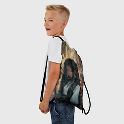 Рюкзак-мешок Темнокожая красавица, цвет: 3D-принт — фото 2