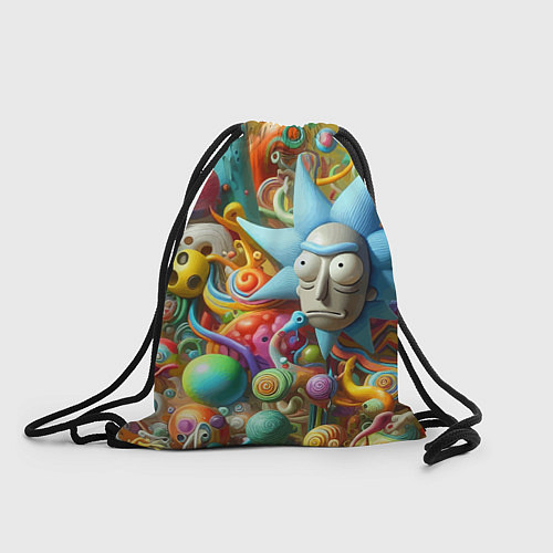 Мешок для обуви Рик Санчес - абстракция / 3D-принт – фото 1