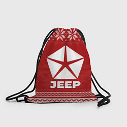 Мешок для обуви Новогодний Jeep