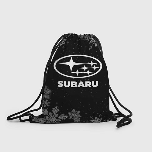 Мешок для обуви Снежный Subaru / 3D-принт – фото 1