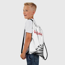 Рюкзак-мешок Один в поле не воин, цвет: 3D-принт — фото 2