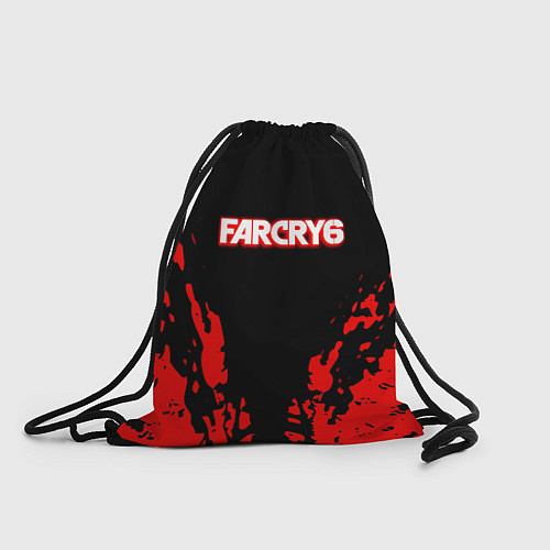 Мешок для обуви Farcry6 краски красные / 3D-принт – фото 1