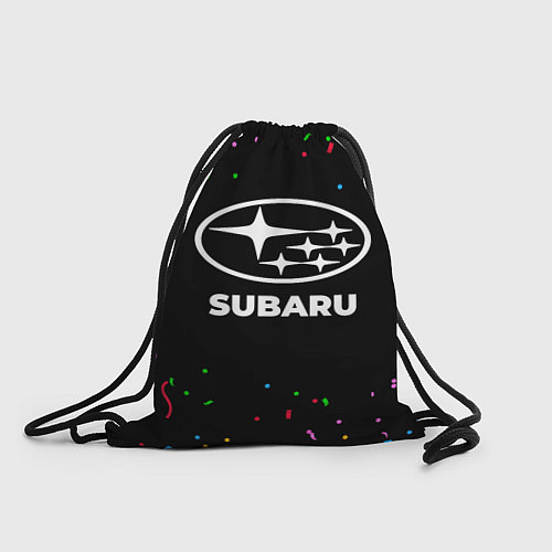 Мешок для обуви Subaru конфети / 3D-принт – фото 1