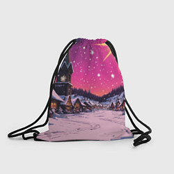 Мешок для обуви Закат рождества