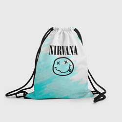 Рюкзак-мешок Nirvana rock music color, цвет: 3D-принт