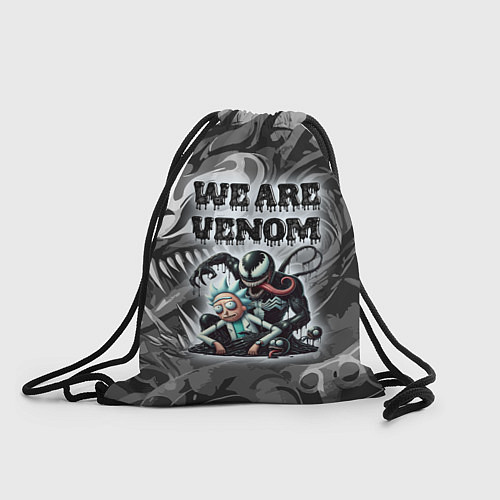 Мешок для обуви We are Venom - graffiti / 3D-принт – фото 1