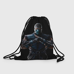 Рюкзак-мешок Mortal kombat - Sub Zero, цвет: 3D-принт