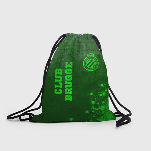 Мешок для обуви Club Brugge - green gradient вертикально / 3D-принт – фото 1