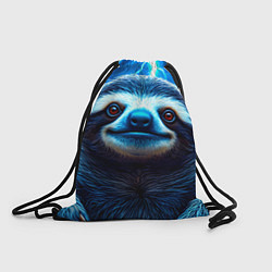 Мешок для обуви Ленивец в разрядах молний