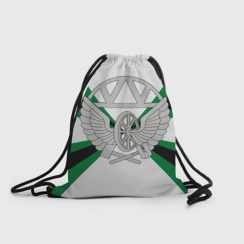 Мешок для обуви Железнодорожные войска / 3D-принт – фото 1