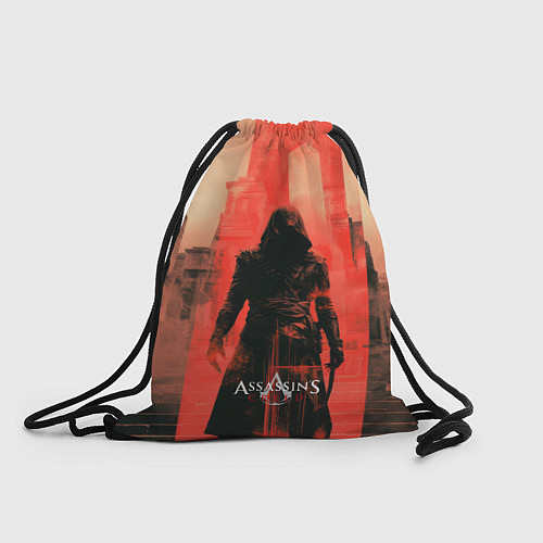 Мешок для обуви Assassins Creed black ninja / 3D-принт – фото 1