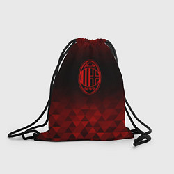 Рюкзак-мешок AC Milan red poly, цвет: 3D-принт