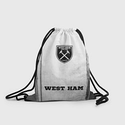 Мешок для обуви West Ham - white gradient по-центру