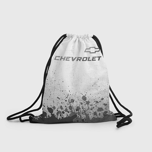 Мешок для обуви Chevrolet - white gradient посередине / 3D-принт – фото 1