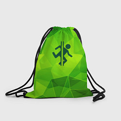 Мешок для обуви Portal green poly