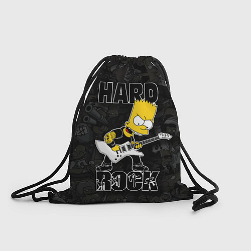 Мешок для обуви Hard Rock барт симпсон / 3D-принт – фото 1