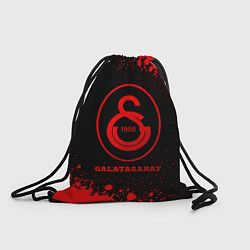 Рюкзак-мешок Galatasaray - red gradient, цвет: 3D-принт