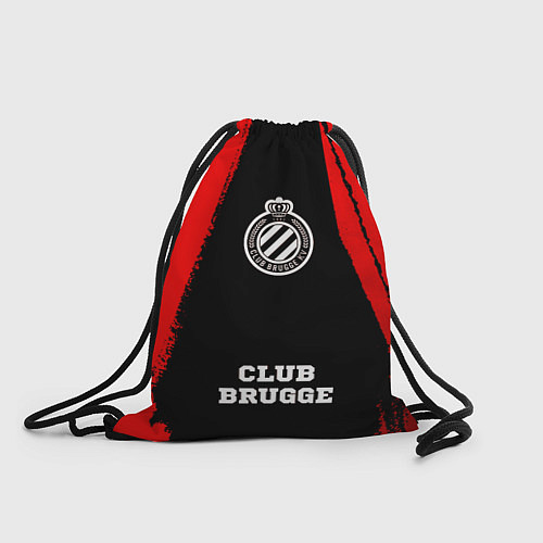 Мешок для обуви Club Brugge - red gradient по-центру / 3D-принт – фото 1