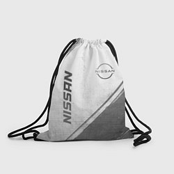 Мешок для обуви Nissan - white gradient вертикально