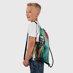 Рюкзак-мешок Джокер и стены в краске, цвет: 3D-принт — фото 2