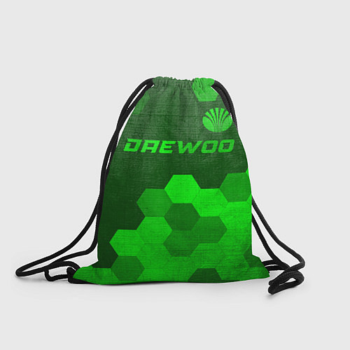 Мешок для обуви Daewoo - green gradient посередине / 3D-принт – фото 1