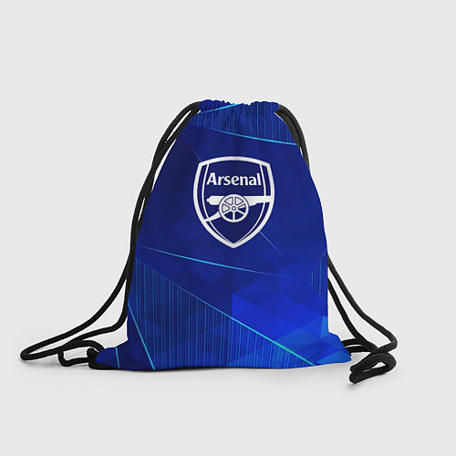 Мешок для обуви Arsenal blue poly / 3D-принт – фото 1