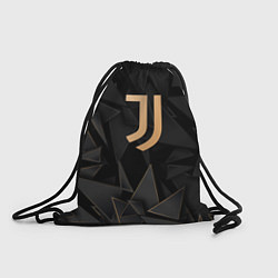 Рюкзак-мешок Juventus golden poly, цвет: 3D-принт