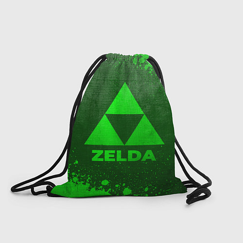 Мешок для обуви Zelda - green gradient / 3D-принт – фото 1