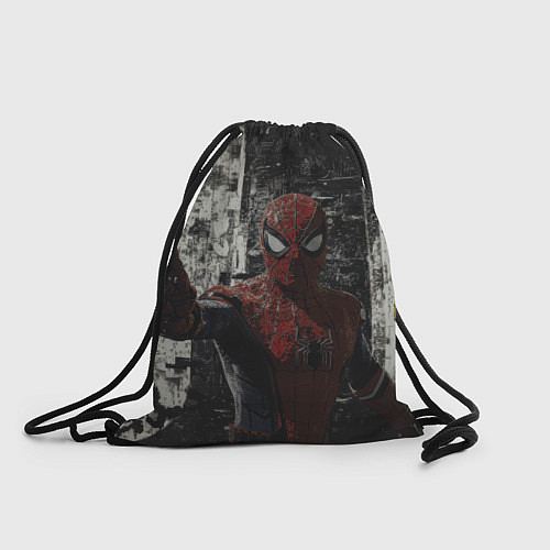 Мешок для обуви Spider man night / 3D-принт – фото 1