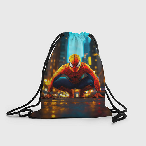 Мешок для обуви Человек паук на старте / 3D-принт – фото 1