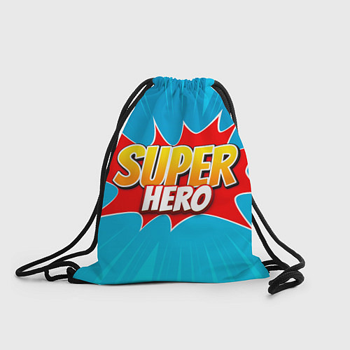 Мешок для обуви Superhero comic style / 3D-принт – фото 1