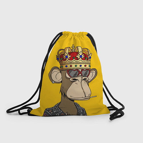 Мешок для обуви NFT ape king / 3D-принт – фото 1