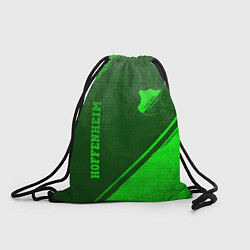 Рюкзак-мешок Hoffenheim - green gradient вертикально, цвет: 3D-принт