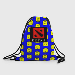 Рюкзак-мешок Dota smile pattern, цвет: 3D-принт