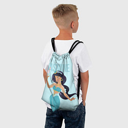 Рюкзак-мешок Jasmine princess - big pictures, цвет: 3D-принт — фото 2