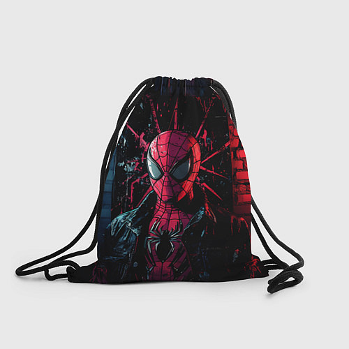 Мешок для обуви Человек-паук панк / 3D-принт – фото 1
