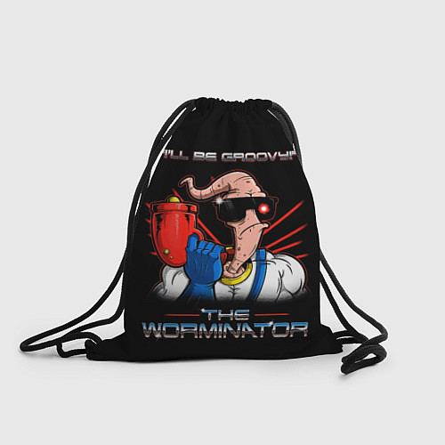 Мешок для обуви Jim - worminator / 3D-принт – фото 1