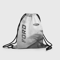 Мешок для обуви Ford - white gradient вертикально