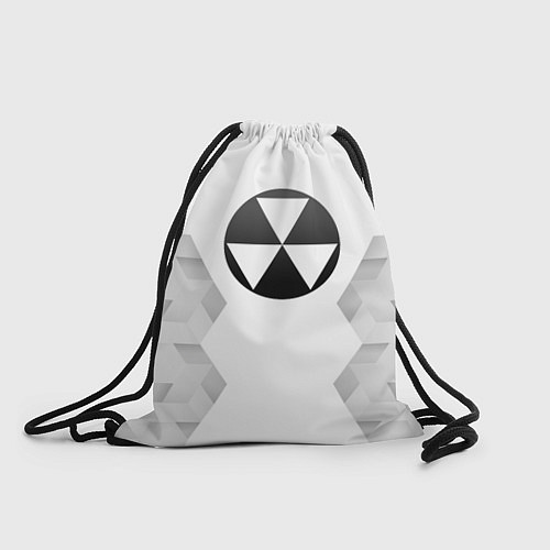 Мешок для обуви Fallout white poly / 3D-принт – фото 1