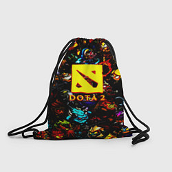 Рюкзак-мешок Dota2 персонажи, цвет: 3D-принт