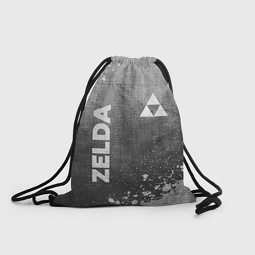 Мешок для обуви Zelda - grey gradient вертикально / 3D-принт – фото 1