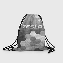 Мешок для обуви Tesla - grey gradient посередине