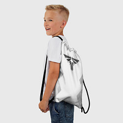 Рюкзак-мешок The Last Of Us white poly, цвет: 3D-принт — фото 2