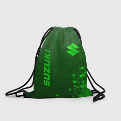 Мешок для обуви Suzuki - green gradient вертикально