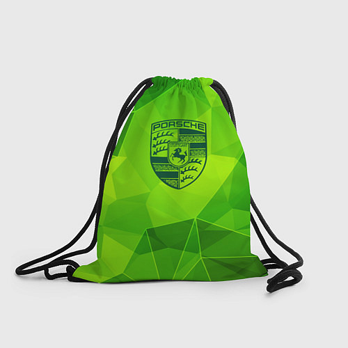 Мешок для обуви Porsche green poly / 3D-принт – фото 1
