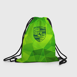 Рюкзак-мешок Porsche green poly, цвет: 3D-принт