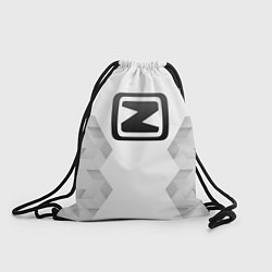 Рюкзак-мешок Zotye white poly, цвет: 3D-принт