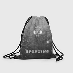 Мешок для обуви Sporting - grey gradient по-центру